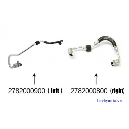 Ống nước Turbo Mercedes E550_ 2782000900- A2782000900